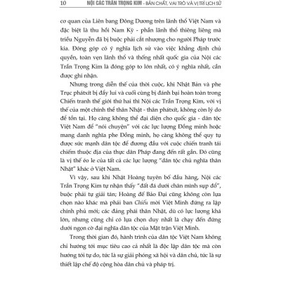 Nội các Trần Trọng Kim - Bản chất, vai trò và vị trí lịch sử ( Xuất bản lần thứ tư, có chỉnh sửa, bổ sung)