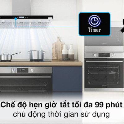 Máy hút mùi Kocher K-225C (90CM) - Hàng Chính Hãng