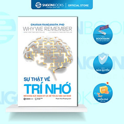 Sách - Why We Remember - Sự Thật Về Trí Nhớ