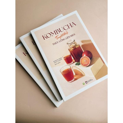Sách - Kombucha - Tuyệt Đỉnh Thức Uống Lên Men - Hannah Crum & Alex LaGory - AZ Việt Nam