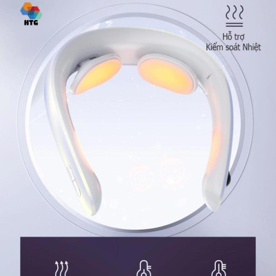 Máy massage cổ vai gáy Jeeback G6 phiên bản thanh lịch, siêu nhỏ gọn, kết nối App điều khiển, massage 3 cấp nhiệt, 4 chệ độ cùng 10 cường độ tích hợp, hàng chính hãng