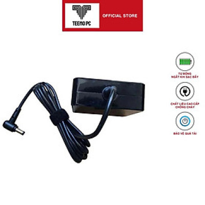 Sạc Tương Thích Cho Laptop Asus Vivobook X507 Adapter 19.5V-2.37A - Hàng Nhập Khẩu New Seal TEEMO PC TEAC258