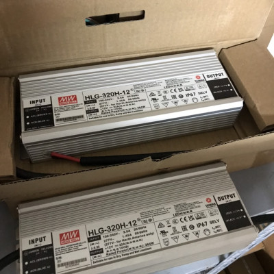 Nguồn LED 12V 22A HLG-320H-12 Meanwell