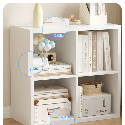 Kệ sách 8 hộc đựng đồ lớn gỗ mdf dày 25mm cao cấp  decor phong cách minimalism thương hiệu IGA  - GA33