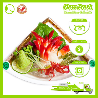 Sò Đỏ Hokkigai Sashimi Nhật Bản - Hộp 1Kg