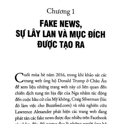 Sách - Fake News & Chống Fake News - Vì Sao Cái Giả Hấp Dẫn Hơn Cái Thật?