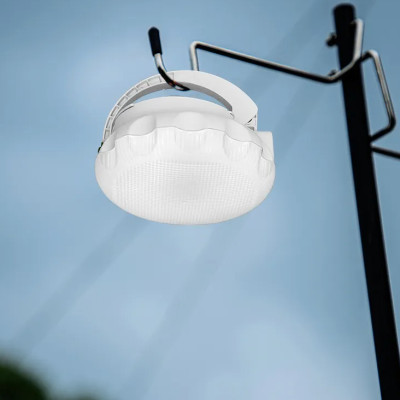 ĐÈN LED NĂNG LƯỢNG MẶT TRỜI SÁNG 3 MÀU 15W CÓ NAM CHÂM 56228 AKKO STAR   - HÀNG CHÍNH HÃNG