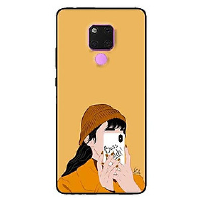 Ốp lưng dành cho Huawei 5t - Mate 20 - Mate 20 Pro mẫu Bé Gái Chụp Ảnh