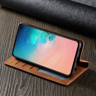 Bao da cao cấp dành cho Samsung Galaxy S10 5G dạng ví chính hãng Forwenw - Hàng nhập khẩu