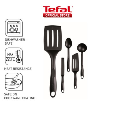 Bộ 5 Món Dụng Cụ Nấu Ăn Tefal 2100089647 Bienvenue Service and Preparation Hàng chính hãng