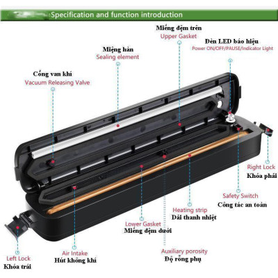 Máy Hút Chân Không Thực Phẩm Vacuum Sealer