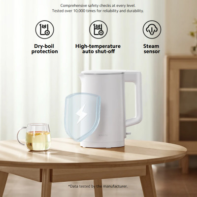 Ấm Đun Nước Siêu Tốc Xiaomi Electric Kettle 2 Lite | 1500W - Hàng chính hãng