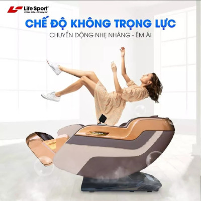 Ghế Massage Toàn Thân Lifesport LS-650,Ghế Massage Đem Đến Những Phút Giây Thư Giãn Đỉnh Cao Tại Nhà