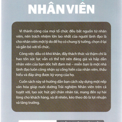 Trải nghiêm nhân viên - Cách thu hút nhân tài, nâng cao hiệu suất và đạt kết quả xuất sắc