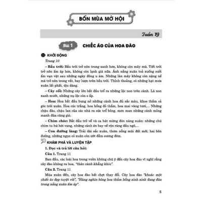 Combo Hướng dẫn học và làm bài tiếng việt 3 tập 1 + 2 (bám sát sgk chân trời sáng tạo) - HA