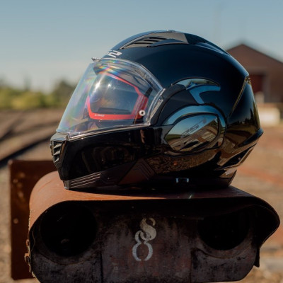 MŨ BẢO HIỂM FULLFACE 2 KÍNH LS2 FF900 VALIANT II LẬT HÀM 180 ĐỘ - GARA20