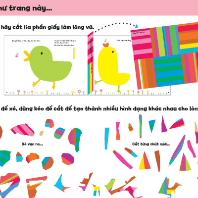 Tủ Sách Vui Để Học - Xé Dán Thật Vui!