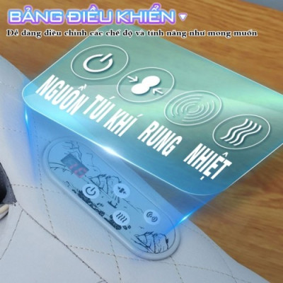 Máy Massage Đầu Gối YIJIA YJ-908F - Nén Ép Túi Khí Kết Hợp Rung Nóng