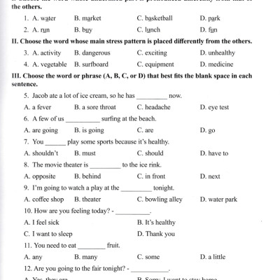 	Bài Tập Bổ Trợ Toàn Diện Tiếng Anh 7 _ABB