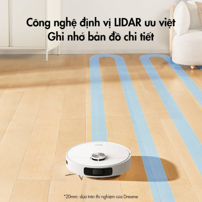 Robot Hút Bụi Lau Nhà Dreame L10 Prime Giặt Giẻ Tự Động 4000 Pa - Hàng Chính Hãng