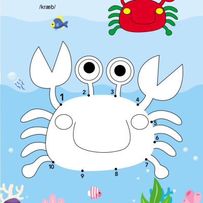 Tô màu phát triển trí thông minh - Tô màu song ngữ Anh - Việt (Túi 8 cuốn, dành cho trẻ 2 - 6 tuổi)