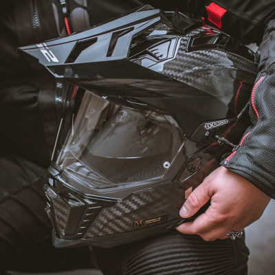 MŨ BẢO HIỂM CÀO CÀO DUAL SPORT LS2 MX701 EXPLORER CARBON - GARA20