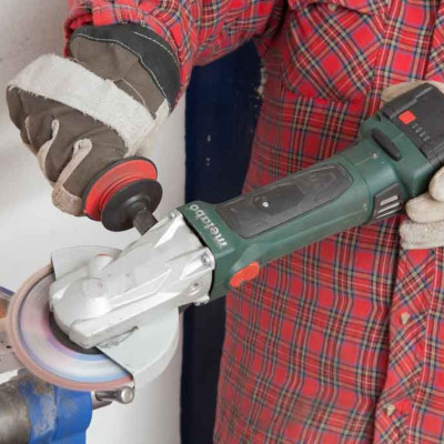 Máy Mài Góc Đầu Dẹt Không Dây Metabo WF 18 LTX 125 QUICK