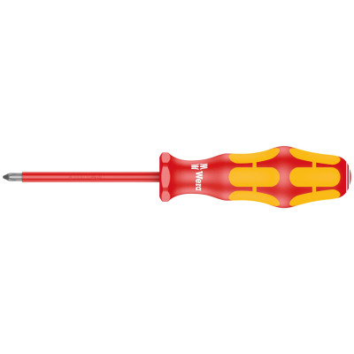 Tua vít 4 cạnh cách điện 162 i PH VDE , PH1 x80mm, Lasertip, Wera 05006152001