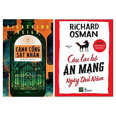 Combo 2 Cuốn Trinh Thám: Cánh Cổng Sát Nhân + Câu Lạc Bộ Án Mạng Ngày Thứ Năm