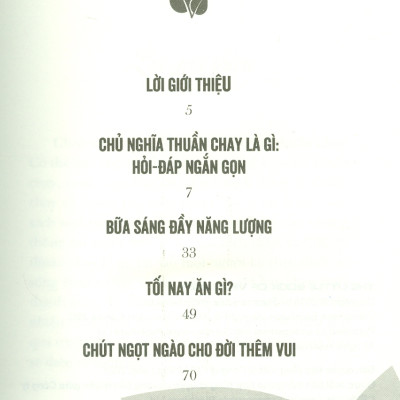 Chủ Nghĩa Thuần Chay (Hành trình chuyển sang lối sống thuần chay lành mạnh) - Elanor Clarke; Lê Nguyễn Yến Vy dịch