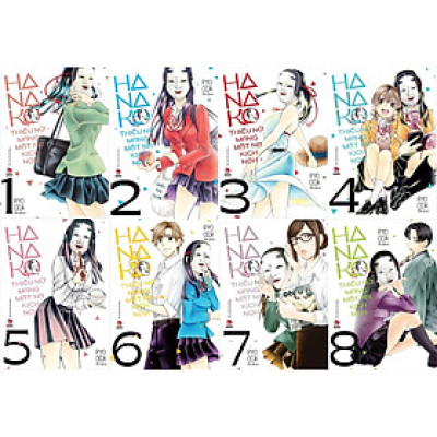 Sách - Hanako Thiếu nữ mang mặt nạ kịch Noh (combo 8 tập 1-8)