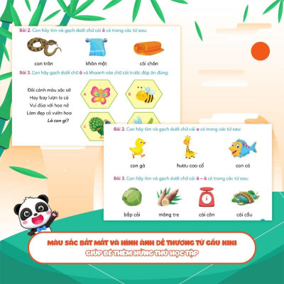 Sách - Phiếu Luyện Đọc Cùng Gấu Kiki - Megabook