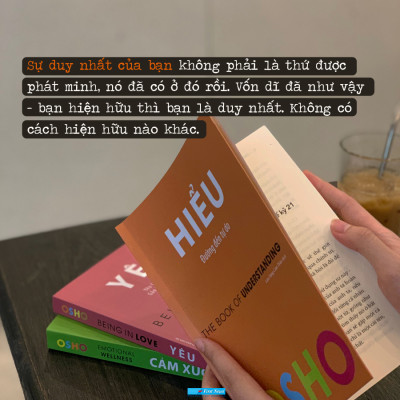 Combo 3 Cuốn OSHO : Yêu + Hiểu + Cảm Xúc