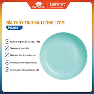 Đĩa/Bộ 4 đĩa (dĩa) thủy tinh Luminarc Friend