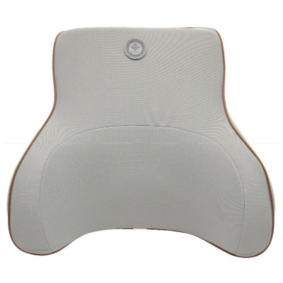 Tựa Lưng Ô Tô Cao Su Non Vải Nỉ CIND G002 Màu Xám