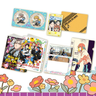 Sách - Mẫu Giáo Đại Chiến - Tập 5 - Bản Giới Hạn - Tặng Kèm Bìa Giới Hạn + Khung Ảnh + Postcard + Set Standee + SNS Card