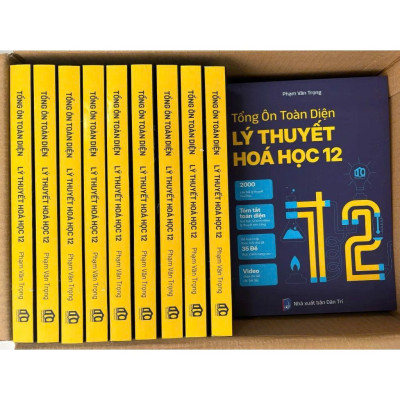 Sách Tổng Ôn Toàn Diện Lý Thuyết Hóa Học 12 thầy Phạm Văn Trọng