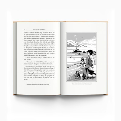 Combo 4 cuốn bìa vải (Tâm hồn cao thượng, Trên sa mạc và trong rừng thẳm, Gia đình Robinson Thụy Sỹ, Về với gia đình)