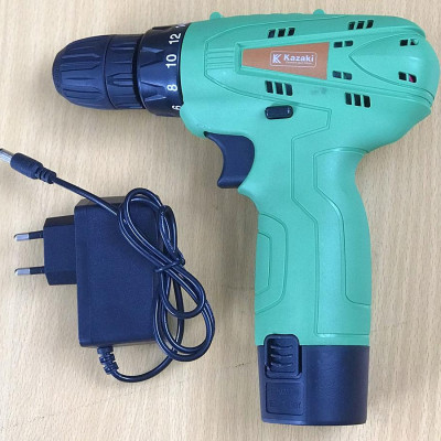 MÁY KHOAN PIN 12V KAZAKI KZ12A1 ( 1 PIN, 1 SẠC)- HÀNG CHÍNH HÃNG