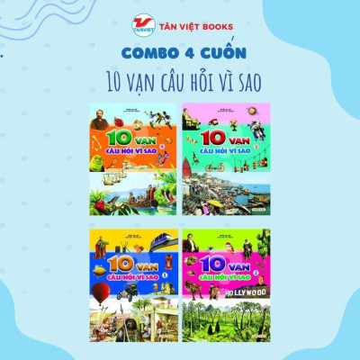 Sách - 10 Vạn Câu Hỏi Vì Sao - Chọn Lẻ 4 Chủ Đề - Tân Việt Books