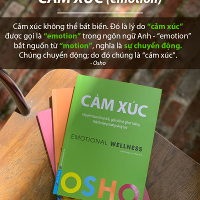 Combo OSHO Cảm Xúc + OSHO Trưởng Thành + OSHO Hiểu