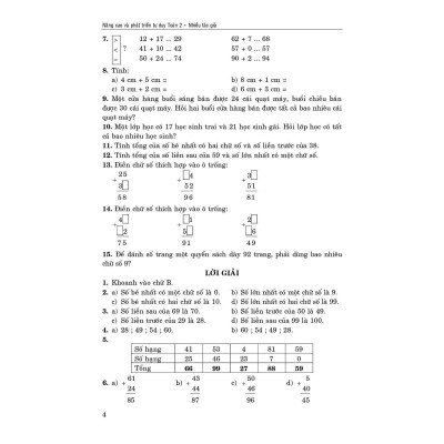 Sách - Nâng Cao Và Phát Triển Tư Duy Toán Lớp 2 - Khang Việt Book