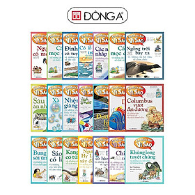 Sách -  Combo 21 Cuốn: Em Muốn Biết Vì Sao - Bộ Mới - Đông A