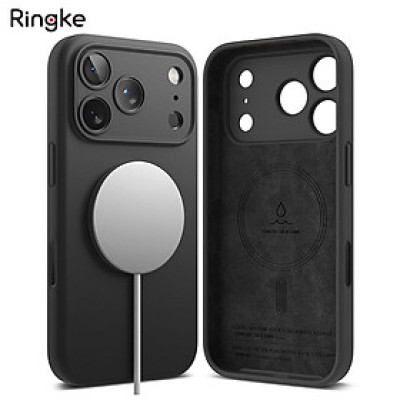 Ốp lưng cho iPhone 17 Pro Max / 17 Pro / 17 / Air RINGKE Silicone Magnetic  - Hàng Chính Hãng