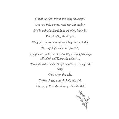 Làm điều mình thích là tự do, thích điều mình làm là hạnh phúc