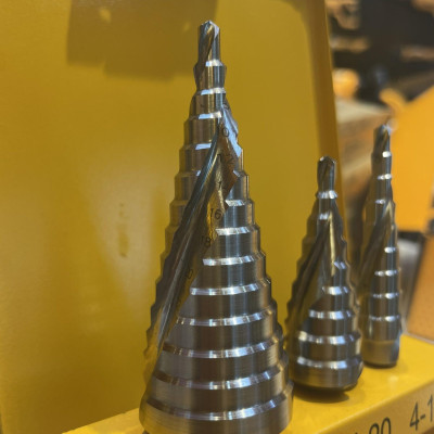 BỘ 3 MŨI KHOAN CHÓP NÓN 4-32MM INGCO AKSDS0302 - HÀNG CHÍNH HÃNG