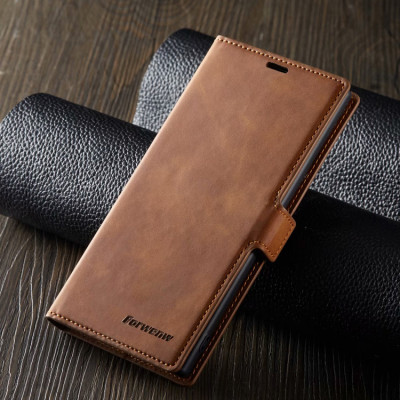 Bao da dành cho Samsung Galaxy S10 5G dạng ví chính hãng Forwenw cao cấp - Hàng nhập khẩu