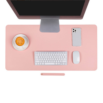 Deskpad da tấm di chuột miếng lót chuột khổ lớn, thảm da trải bàn làm việc 60x30cm - Hàng chính hãng