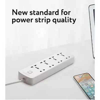 Ổ CẮM ĐIỆN DÀI 4 Ổ CẮM DÀI 3M 53531 AKKO STAR   - HÀNG CHÍNH HÃNG