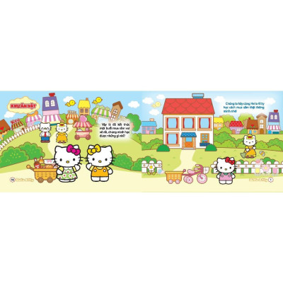 Sách - Sticker Hello Kitty - Mua Sắm Thông Minh - Minh Thắng